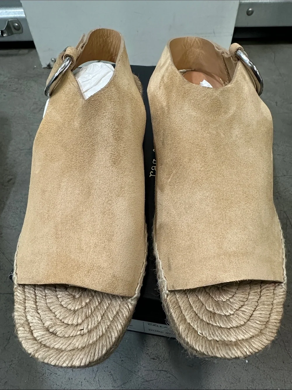 rag & bone Dune Suede Espadrille Wedge Sandals